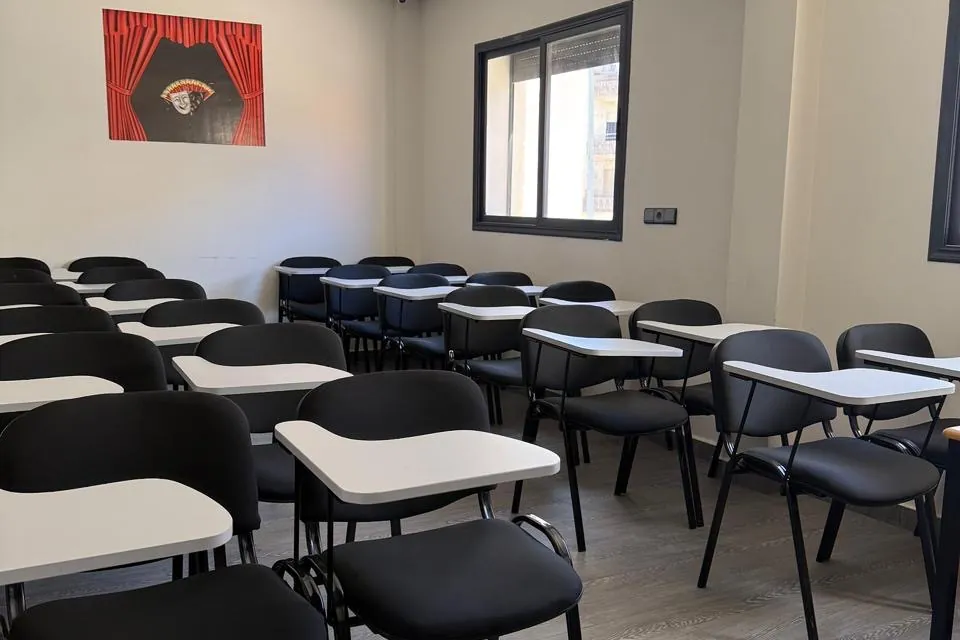 Salle d'étude du centre