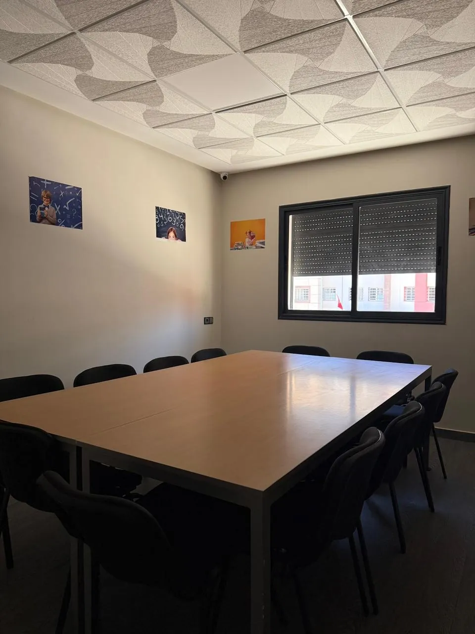 Salle de réunion du centre